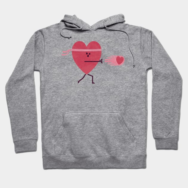 Power Of Love Hoodie by HandsOffMyDinosaur